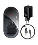 Baseus Simple 2 in1 Wireless Charger - Black