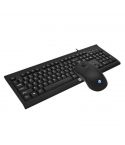 Hp Combo Keyboard & Mouse Wired KM100 - Black