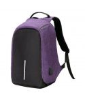 Cougar Laptop Back Bag Anti Theft - Purple 