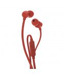 JBL T110 Wired Earphones with Microphone - Red