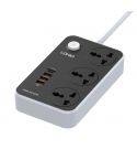 Ldnio Electric Power Strip 3 Socket 3 USB-CPD 20W 2.M SC3412