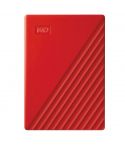 WD Hard Disk 2TB External Portable HDD WDBYVG0020BBK USB 3.0-My Passport - Red