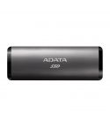 Adata Hard Drive 256GB External (SE760) SSD Ultra Fast - Titanium Black