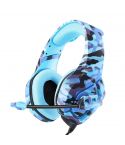 Onikuma Headphone K1 Gaming Wired Professional - Blue