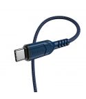 Hoco Cable Lightning To Type-C 2M 3A Anti-Bending X59 - Blue