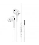 HOCO M101 Pro Wired Earphone 3.5MM - 1.2M - White