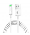 HOCO X43 Cable USB to Lightning Charging - White