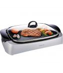 Kenwood Health Grill, 2000 Watt, Silver - HG266