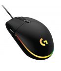 Logitech Mouse Gaming Wired G102 - Black