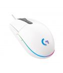 Logitech Mouse Gaming Wired G102 - White