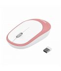 Philips Mouse Wireless M314 - White & Pink 