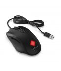 Hp Mouse Essential Omen Vector - Black