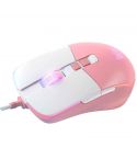 Onikuma CW916 Professional Mouse Gaming Wired - Pink*White 