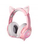 Onikuma Headphone K9 Gaming Wired Professional - Pink 