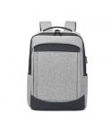 Rahala Laptop Backpack Bag 6301 -15.6" - Light Gray