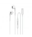 Recci Earphone Wired Lightning  REP-L09 - White