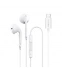 Recci Earphone Wired Lightning - White - REP-L28 