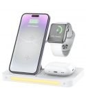 Recci RCW-31 Wireless Charger 4 in 1 - White