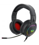 Redragon H270 Mento RGB Gaming Headset - Black