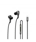 REMAX RM-616I Wired Earphone Lightning - Black