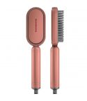 Rush Brush® S3 Lite Hair Straightener Brush - Rose Gold