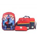 Smart Gate  SG-9229 School Backpack Carrying Spider-Man Bundle - Red