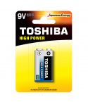 Toshiba Battery 6LR61GCP Alkaline High Power