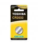 Toshiba CR2032 BP-1C Lithium Battery, 3V, 1 Piece