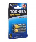Toshiba Battery Alkaline Alpha Power - LR6GCH BP-2 