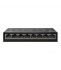 TP-LINK LS1008G Desktop Switch, 8 Ports - Black