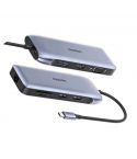UGREEN HUB Adapter USB-C To 9-IN-1 port Multi , TF 70301