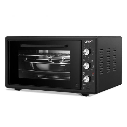 Levon Electric Ovens With Grill,45 Liters, 1400 Watt, Black - 1615012