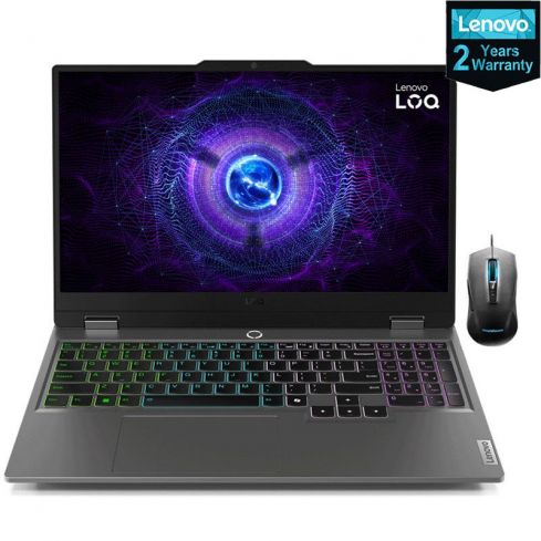 Lenovo 83GS008NED -LOQ Intel® Core™ i5-12450HX 8GB , 512GB SSD , RTX3050 , 15.6" FHD , Win11 - Grey