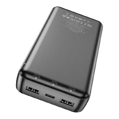 Hoco J100A Power Bank High-Ranking 20000mAh - Black