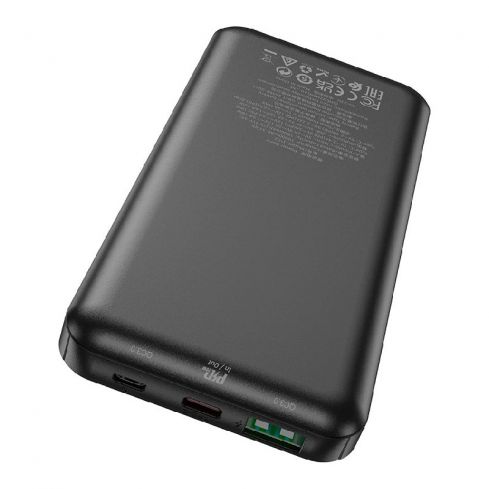 Hoco J102 Cool Figure PD20W+QC3.0 Power Bank 10000mAh - Black