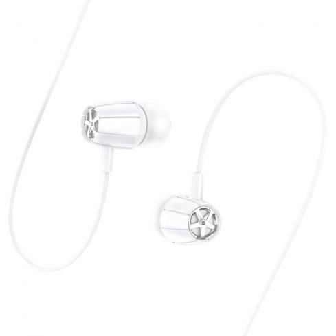 Hoco M88 Wired earphones 3.5mm with mic - White