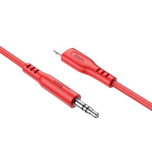 Hoco UPA18 Cable Lightning to 3.5mm audio conversion - Red