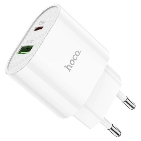 HOCO C95A PD20W+QC3.0 Charger - White