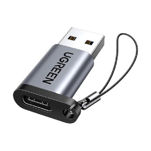 Ugreen Convertor Type-C To USB-A, US270- Gray