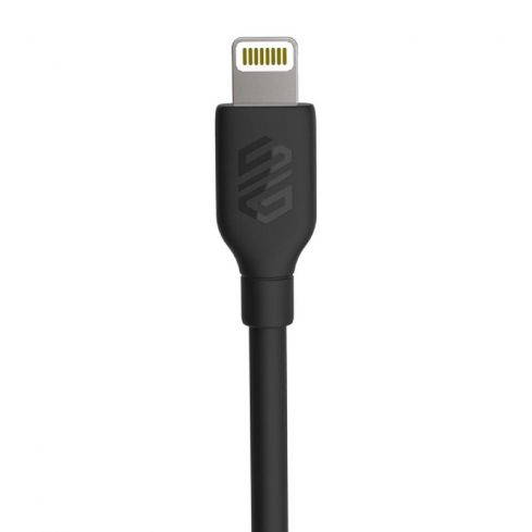 سمارت جيت كابل USB-C إلى Lightning شحن سريع 20 واط، 1.8 متر - أسود