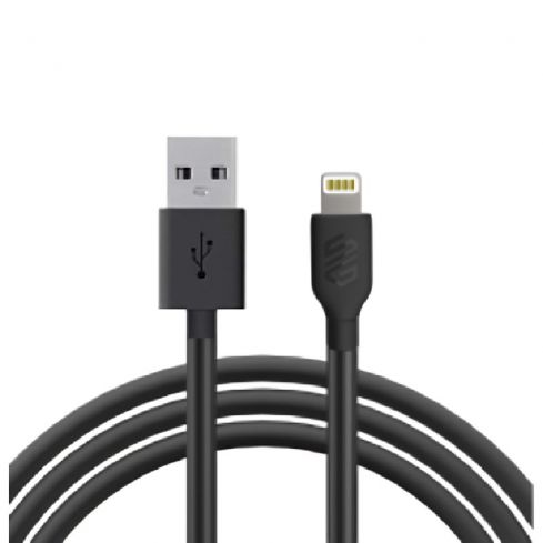 سمارت جيت كابل من USB-A إلى Lightning، طول 1متر - أسود