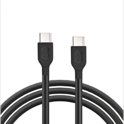 سمارت جيت كابل من USB-C إلى USB-C، 1 متر - أسود