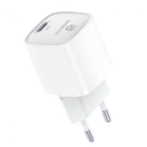 SIKENAI Charger Mini USB-C PD 20W Fast Charging, GR-1 EU - White