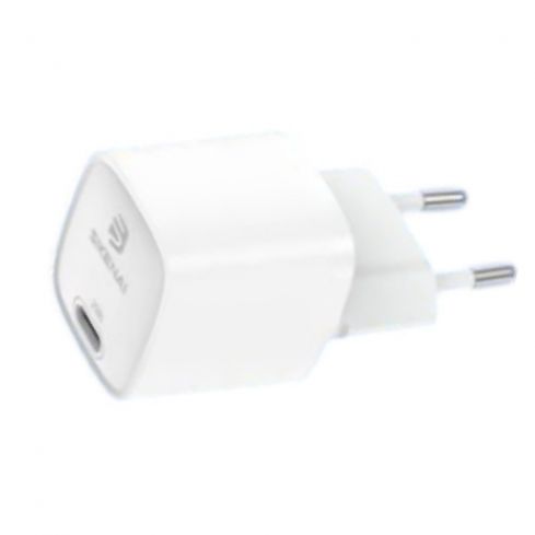 SIKENAI Charger Mini USB-C PD 20W Fast Charging, GR-1 EU - White