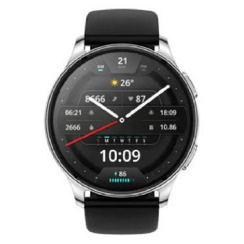 Amazfit Pop 3R Smart Watch - Silver