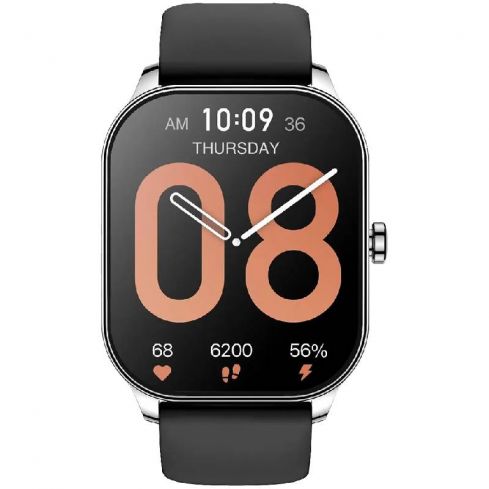 Amazfit Pop 3S Smart Watch - Silver