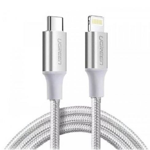 Ugreen USB-C to Lightning PD Cable 2M, 70525 - Silver