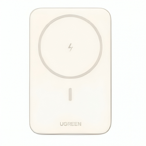 Ugreen 10000mAh Magnetic Wireless Power Bank 20W, PB561 - Beige