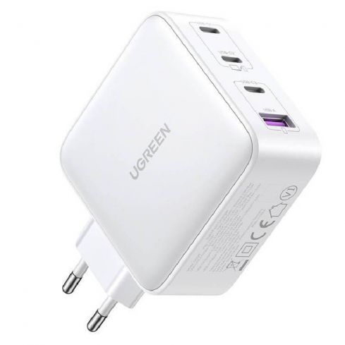 Ugreen Nexode 4-Port PD Gan Fast Charger 100W, CD226 - White