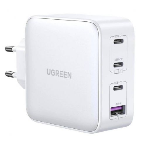 Ugreen Nexode 4-Port PD Gan Fast Charger 100W, CD226 - White